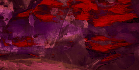 A Creative Combination of Dirty Parchment and Liquid Art