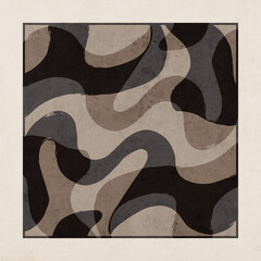 Abstract background in vintage style. Stylized old with grain. For use in graphics, for printing on wall decorations.