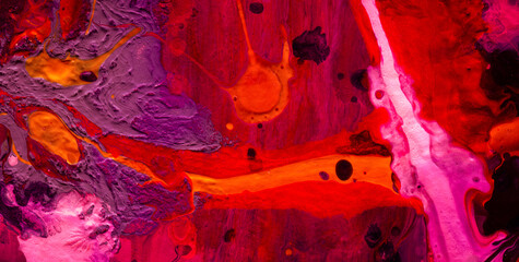 Painting with Grunge Textures and Vibrant Water Colors