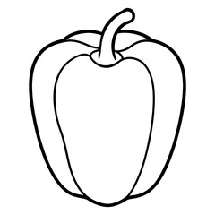 vector illustration of a tomato