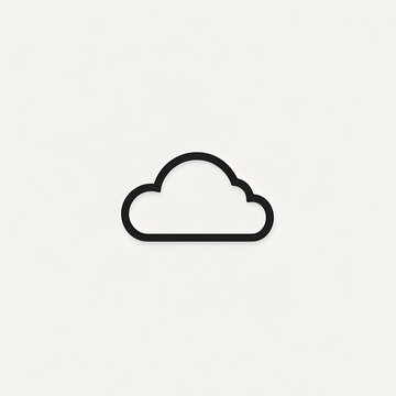cloud logo icon illustration