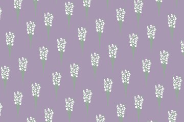 seamless pattern with flowers