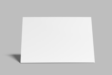 A6 Realistic Postcard Mockup