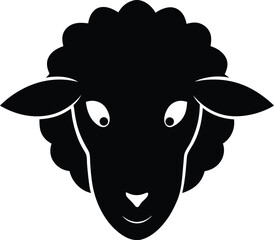 black and white sheep