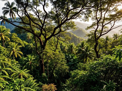 El Yunque Forest, Baracoa, Guantanamo Province, Cuba Landscape