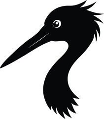 Crane bird Icon