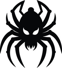 spider on a white background
