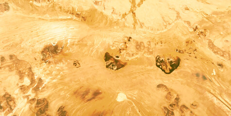 Seamless Ocean Parchment and Grunge Texture in Abstract Art