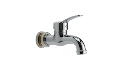 Isolated Steel Faucet