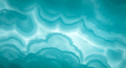 Fototapeta premium Abstract Turquoise Waves