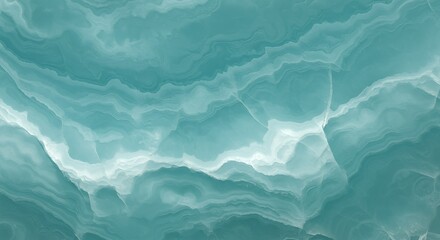 Abstract Turquoise Marble Texture