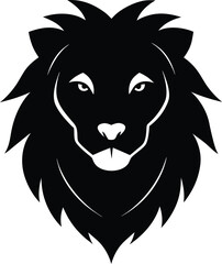 Obraz premium lion head vector