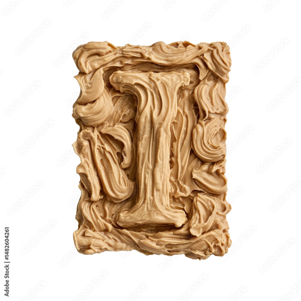 Poster rectangular pastry with intricate swirls and textured detailed edges showcasing artistic baking craf