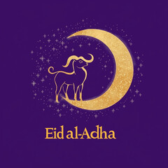 Eid al adha mubarak islamic festival social media banner