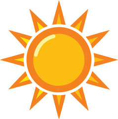 sun vector illustration