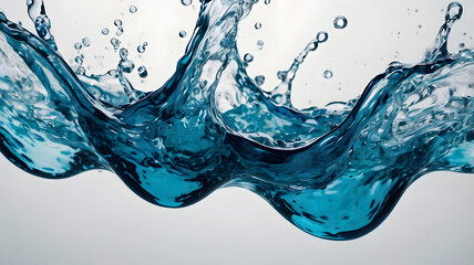 Obraz premium water splash in water