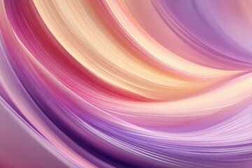 Fototapeta premium Swirls of Pink Cream Dance in Harmonious Waves of Color and Texture Generative AI
