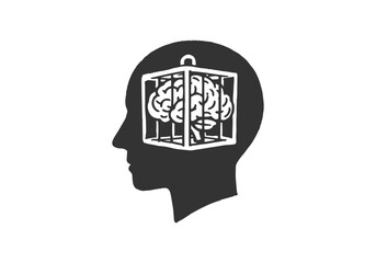 Anxiety hand drawn sketch vector illustration