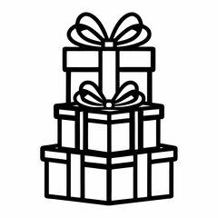 gift boxes vector