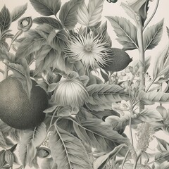 Floral Botanical Pattern.