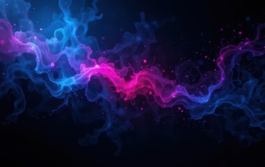 Dark blue pink black abstract grainy background