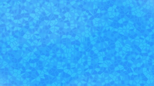 Dodger blue gradient creates an abstract blue mosaic background.