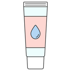 수분 로션 튜브 아이콘