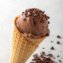 CHOCOLATE CONE ICE CREAM