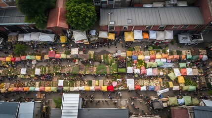 City Market Aerial View.