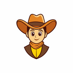 funny cartoon cowboy