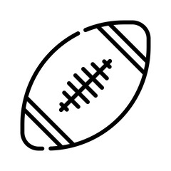 college icon special line_rugby ball_v1 