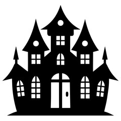 house silhouette vector