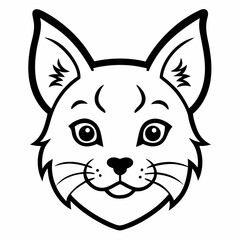 vector image of a dog