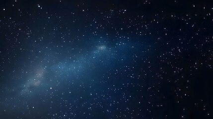 Naklejka premium Stunning starry night sky background - outer space modern image