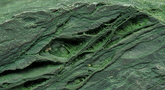 Green Rock Texture
