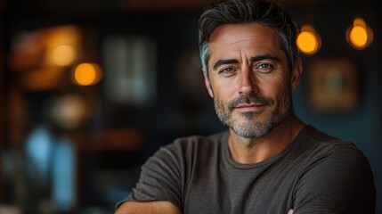 Portrait of a Confident Man