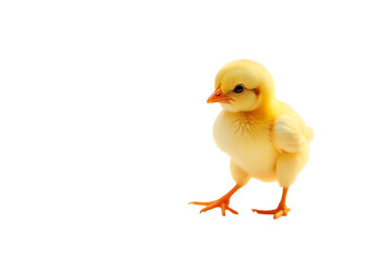 Obraz premium Adorable Tiny Chick A Fluffy Yellow Baby Bird