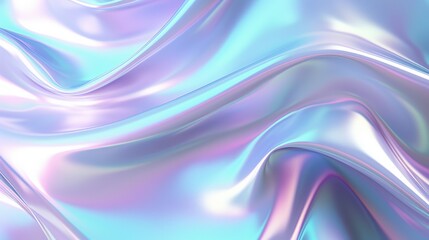 Abstract trendy holographic background. Real texture in pale violet, pink and mint colors with scratches and irregularities	
