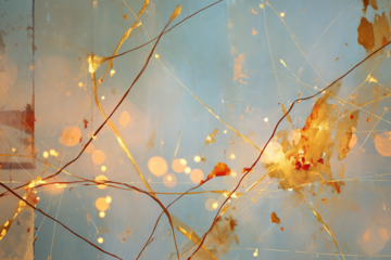 Transparent Cinematic Film Overlay with Grain, Scratches, and Light Flickers