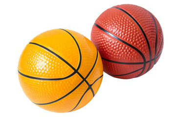 Fototapeta premium Basketball isolated on white background