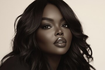 Fototapeta premium Deep gaze and style
