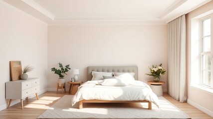 Soft Hues Bedroom - Relaxing Design Inspiration