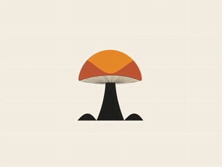 Minimalist Mushroom