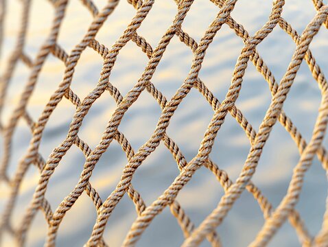 Rope Netting Texture - Powered by Adobe
