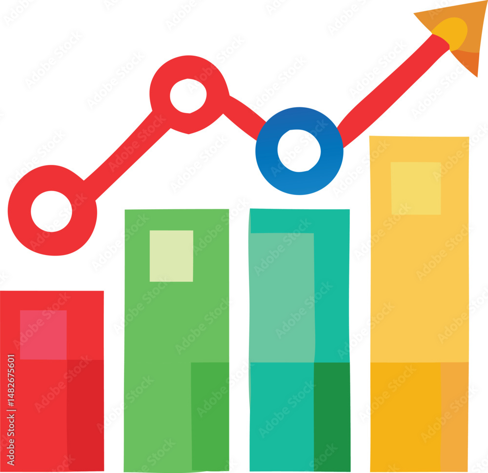 Poster modern design template for infographic concept with business network connection icons and 3d circle 