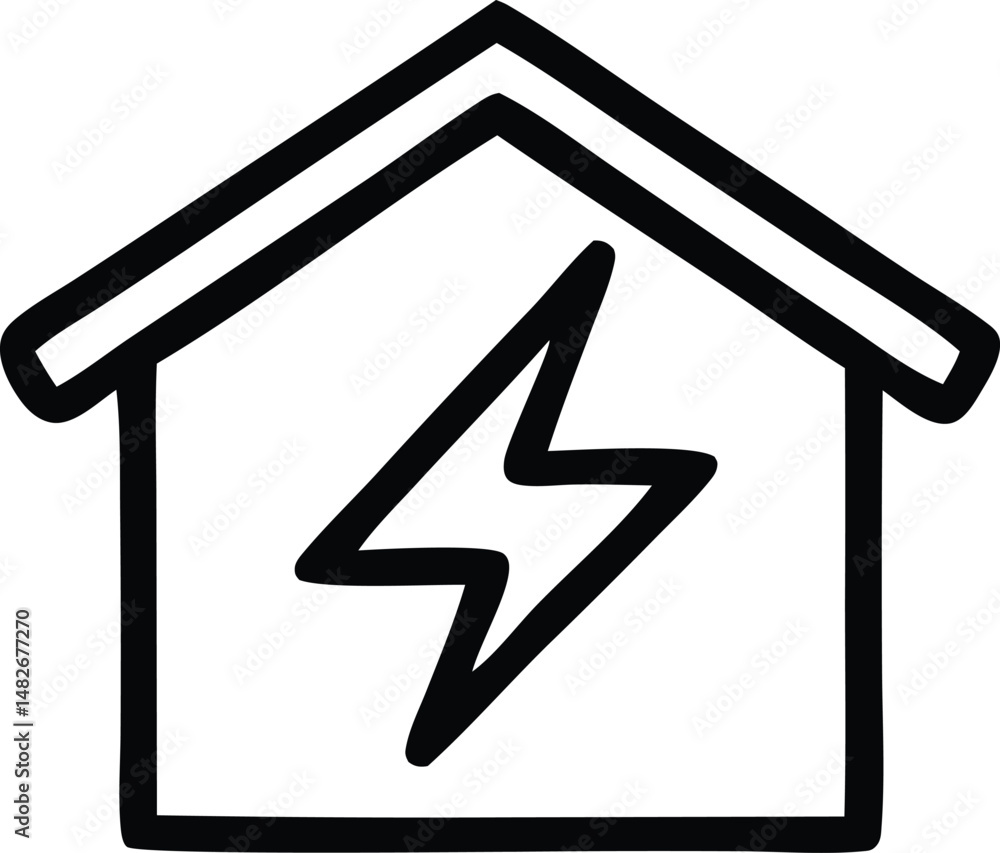 Poster this 3d illustration shows a black button with an upload arrow icon, next to a home symbol also on a
