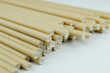 Environmentally friendly paper straw