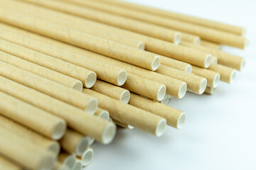 Environmentally friendly paper straw