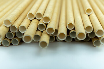 Environmentally friendly paper straw