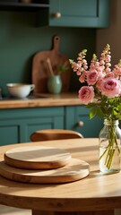 table setting in a restaurant